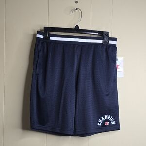 Champion Mesh Shorts Dark Navy Size Large Kids